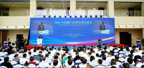 2020中国海门经贸投资洽谈会暨二十五届中国海门金花节正式开幕