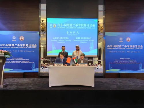 山东 阿联酋二手车贸易洽谈会在迪拜举行