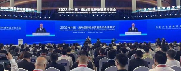 中国通关网亮相2023廊坊经洽会