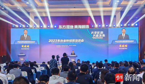 寻找城市合伙人,2023东台金秋经贸洽谈会召开