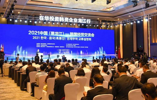中国 黑龙江 韩国经贸交流会在哈尔滨举行 胡昌升作主题推介